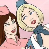 Trans Bimbo Comics & Captions from patreon